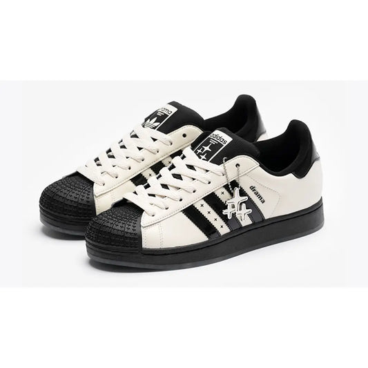 Drama Call x adidas Superstar II Off-White Black
