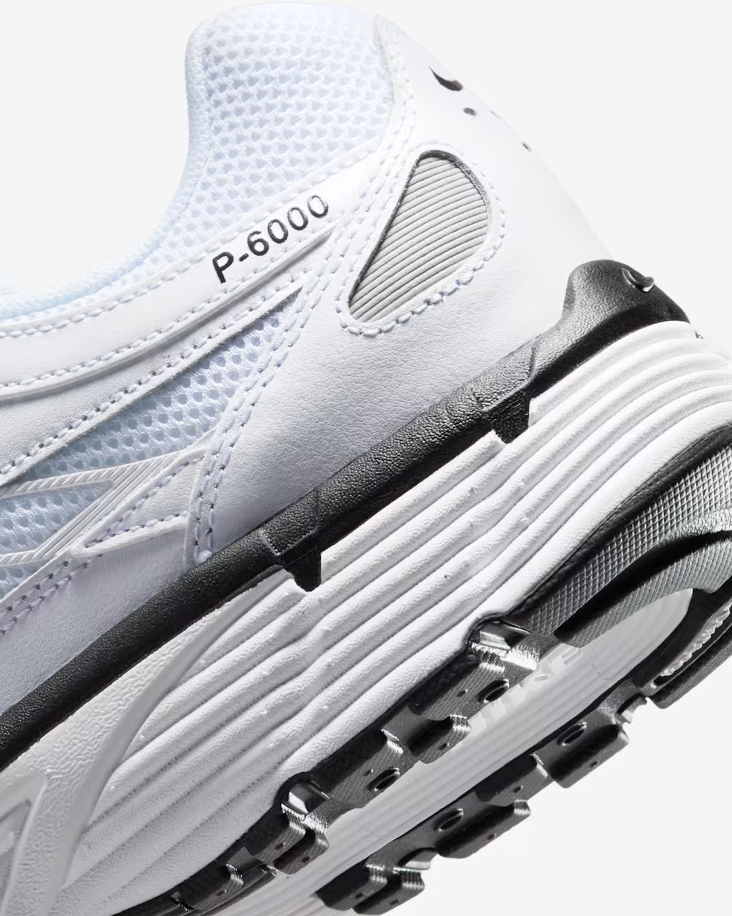 Nike P-6000 White-Metallic Silver