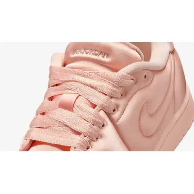 Air Jordan 1 Low Method of Make Satin Pink